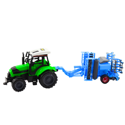 Conjunto Trator Agrícola com Grade de Discos