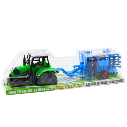 Conjunto Trator Agrícola com Grade de Discos