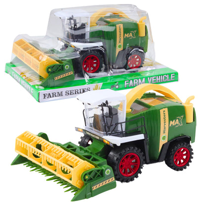 Ceifeira Debulhadora Agrícola com Cabeçote Verde