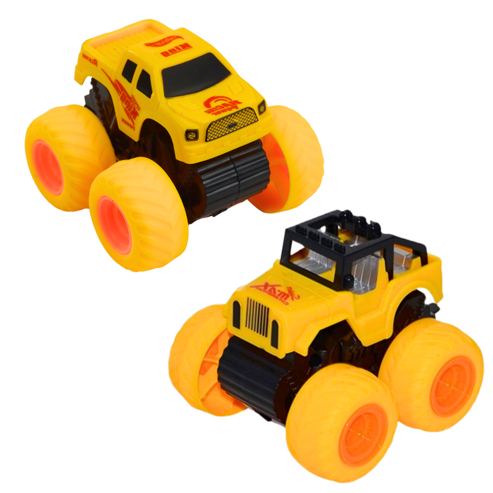 Carro Todo-o-Terreno Escalada com Tração Amarelo Azul (1 unidade, sortido)