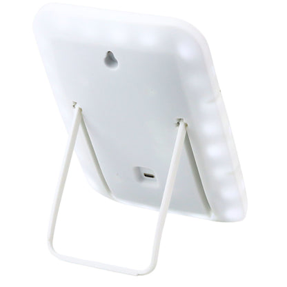 Espelho Maquilhagem LED Iluminado Sem Fios Branco