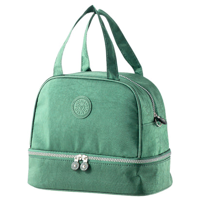 Saco Térmico Almoço com Alça Ajustável Verde 27cm
