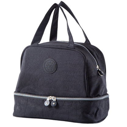 Saco Térmico Almoço com Alça Ajustável Preto 27cm