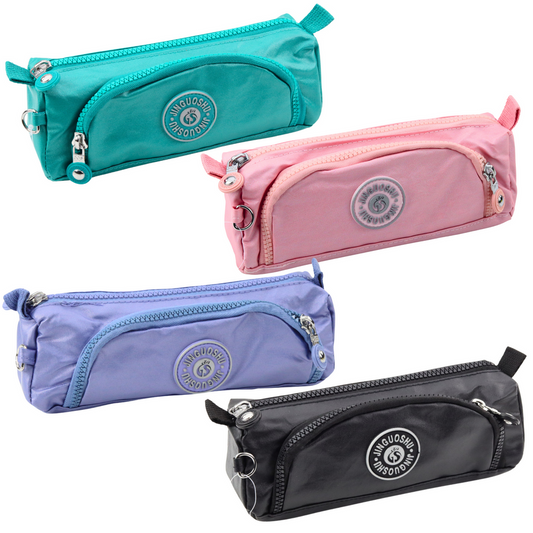 Estojo Escolar Funcional Dois Compartimentos com Pendente Mix (1 unidade, sortido)