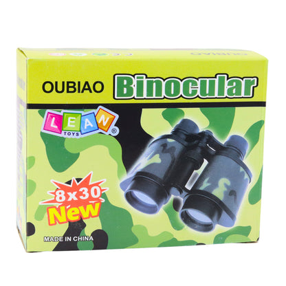 Binóculos Criança Compactos com Cordão Camuflado 8x30