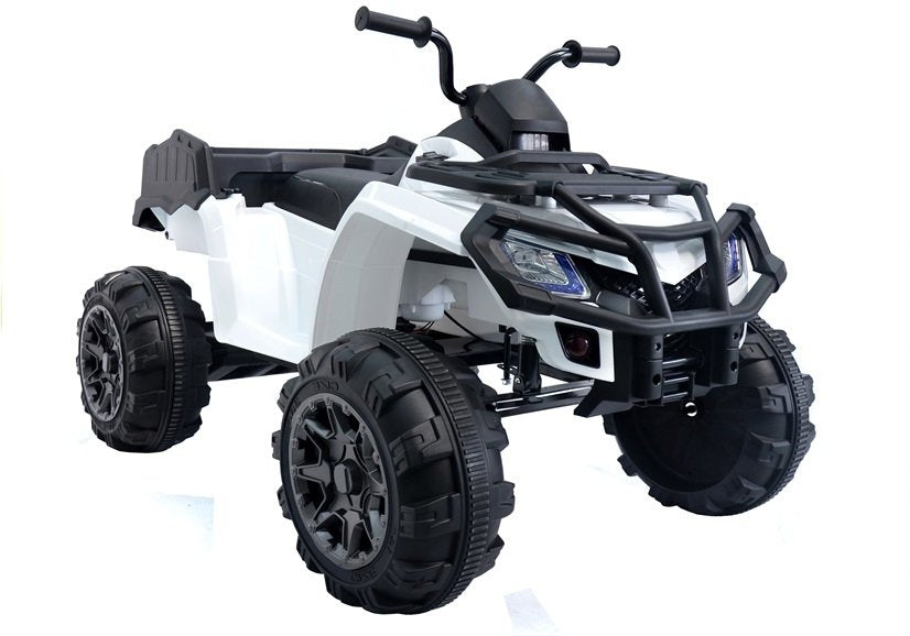 Quadriciclo elétrico infantil BDM0909 branco 24V