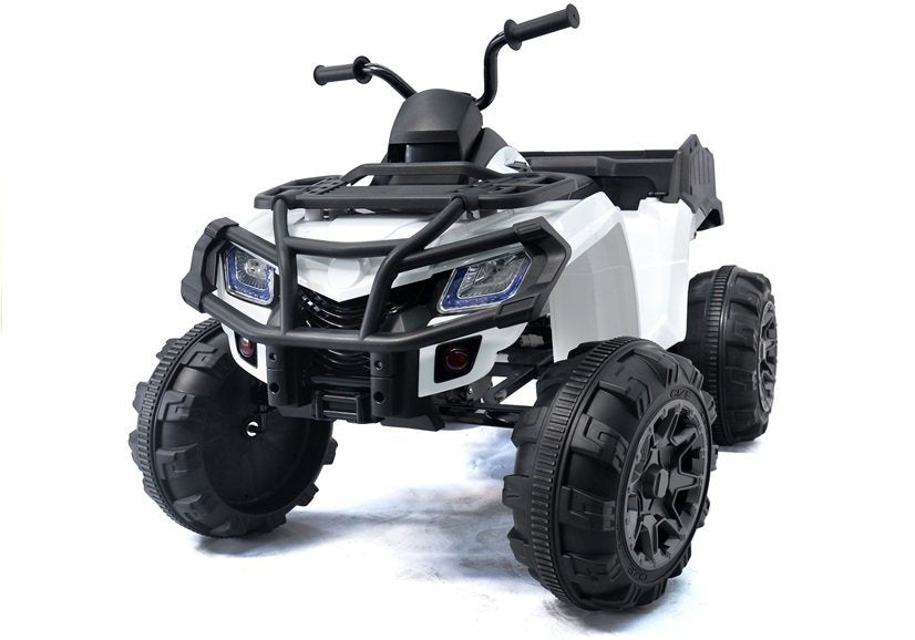 Quadriciclo elétrico infantil BDM0909 branco 24V