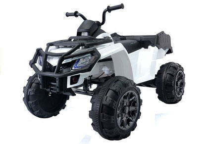 Quadriciclo elétrico infantil BDM0909 branco 24V