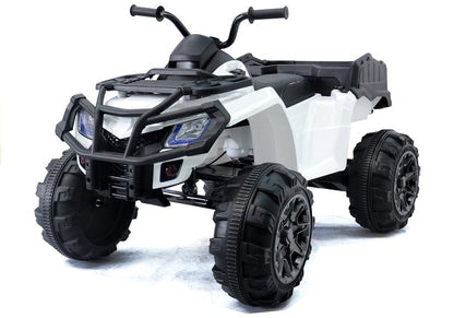 Quadriciclo elétrico infantil BDM0909 branco 24V