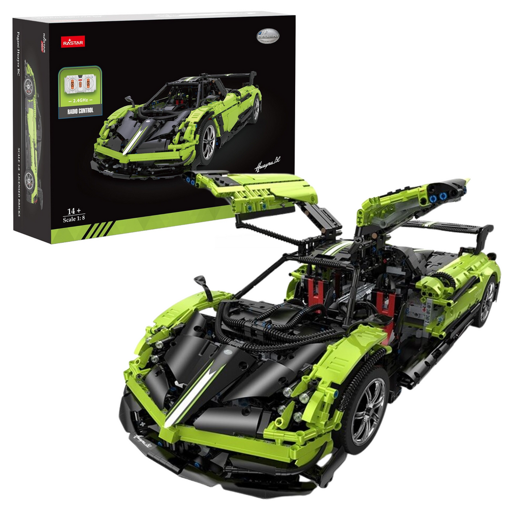 Blocos Construção Carro RC Pagani Huayra BC 1:8 Rastar
