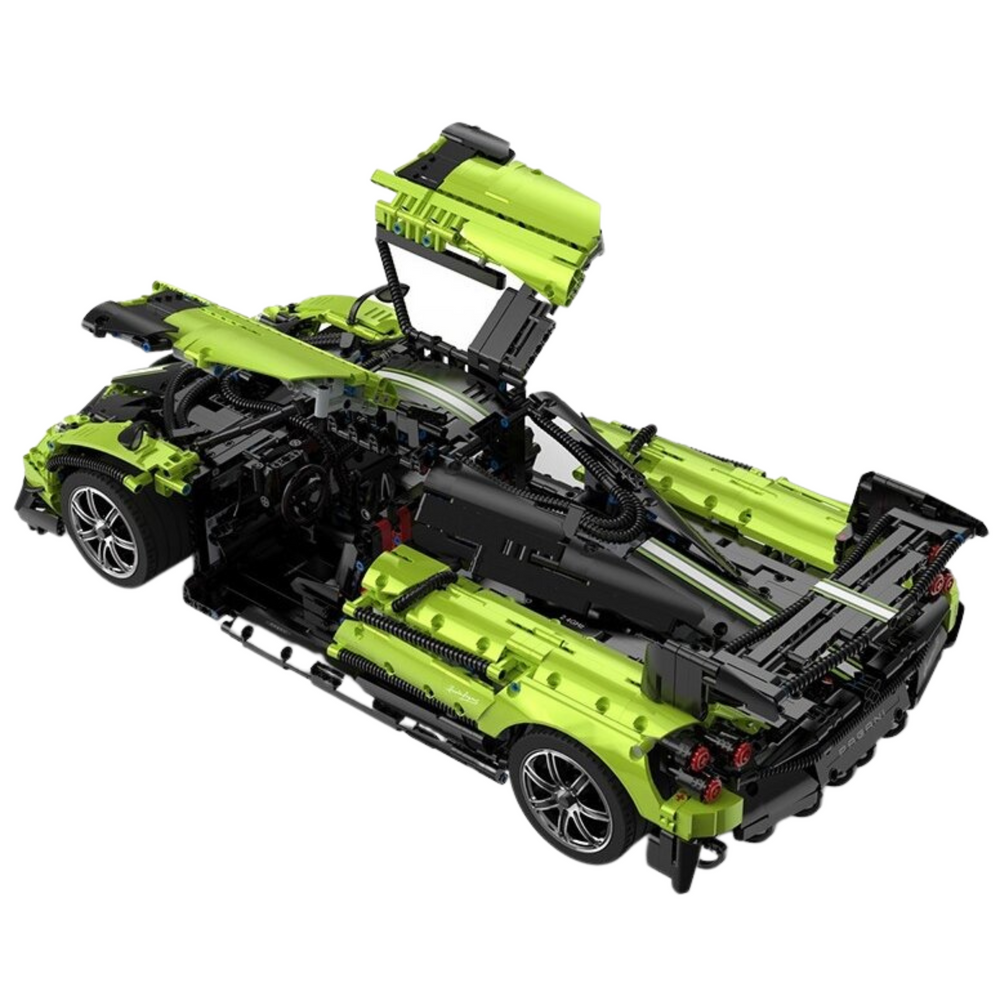 Blocos Construção Carro RC Pagani Huayra BC 1:8 Rastar
