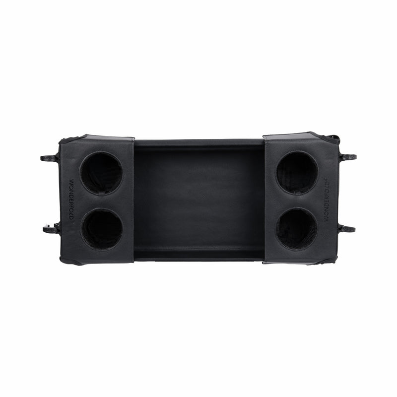 Tabuleiro de snacks/atividades dupla face L4 Flex 2.0 com 2 suportes para copos