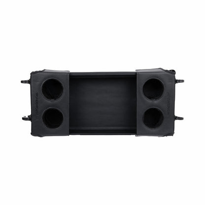 Tabuleiro de snacks/atividades dupla face L4 Flex 2.0 com 2 suportes para copos