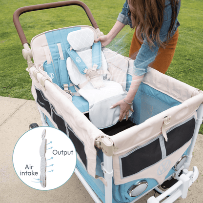 Almofada de assento refrescante - Branca