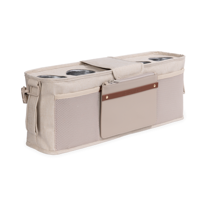 Bolsa com 4 porta-copos térmicos - Bege