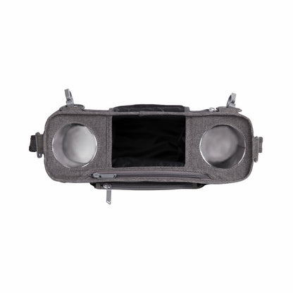 Bolsa com 2 porta-copos térmicos - Cinza