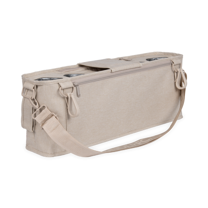 Bolsa com 4 porta-copos térmicos - Bege