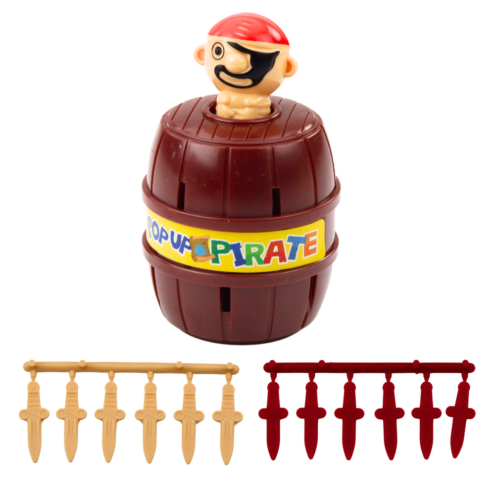 Jogo Barril Pirata Espadas Saltitante