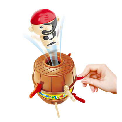 Jogo Barril Pirata Espadas Saltitante