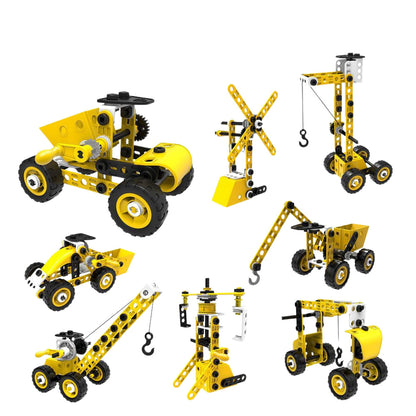 Blocos Construção Máquinas 8 em 1 100pcs