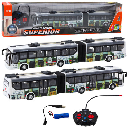 Troleicarro Urbano RC Telecomandado Luzes