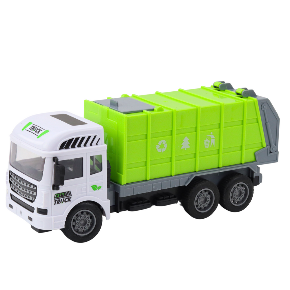 Camião Lixo RC Telecomandado Verde Claro 1:24