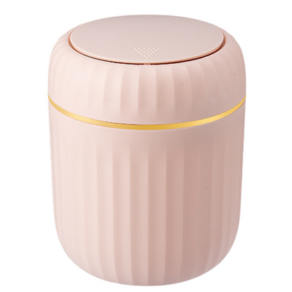 Caixote Lixo Mini Tampa Basculante Rosa