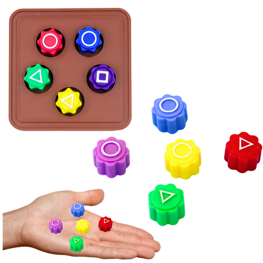 Dados Jogo Gonggi Squid Game Base 5pcs