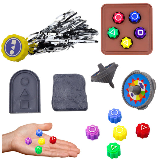 Conjunto Jogos Tradicionais Coreanos Squid Game 4pcs