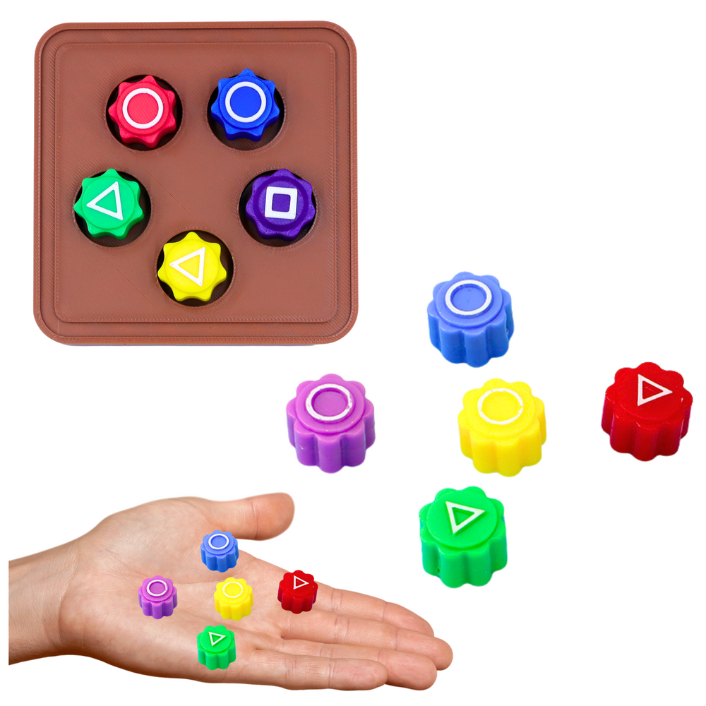 Conjunto Jogos Tradicionais Coreanos Squid Game 4pcs