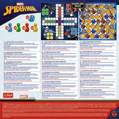 Jogo 2 em 1 Ludo e Escadas Spider-Man Trefl