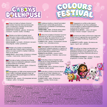Jogo Colors Festival Gabby’s Dollhouse Trefl