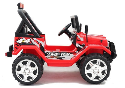 Carro elétrico infantil S618 EVA vermelho