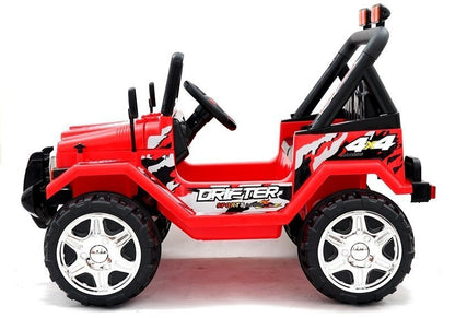 Carro elétrico infantil S618 EVA vermelho
