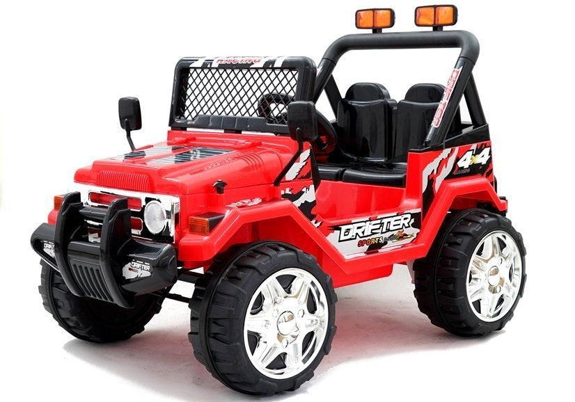 Carro elétrico infantil S618 EVA vermelho