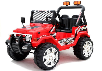 Carro elétrico infantil S618 EVA vermelho