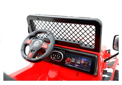 Carro elétrico infantil S618 EVA vermelho