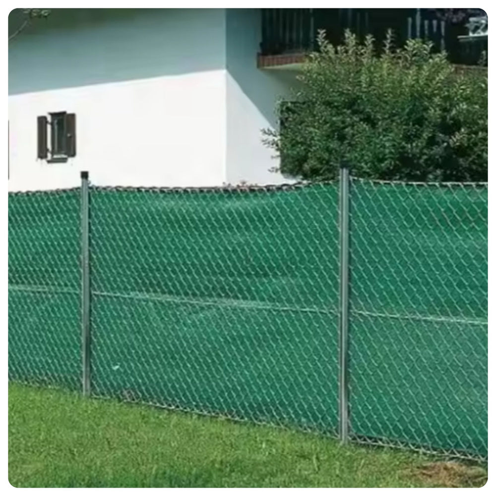 Rede Sombreamento Jardim Vedação Verde 1.5x25m 140g/m²