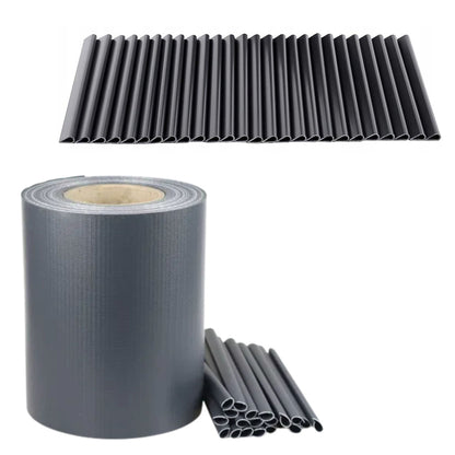 Fita Proteção UV Vedação com 20 Clips Cinza 19x35m 450g/m²