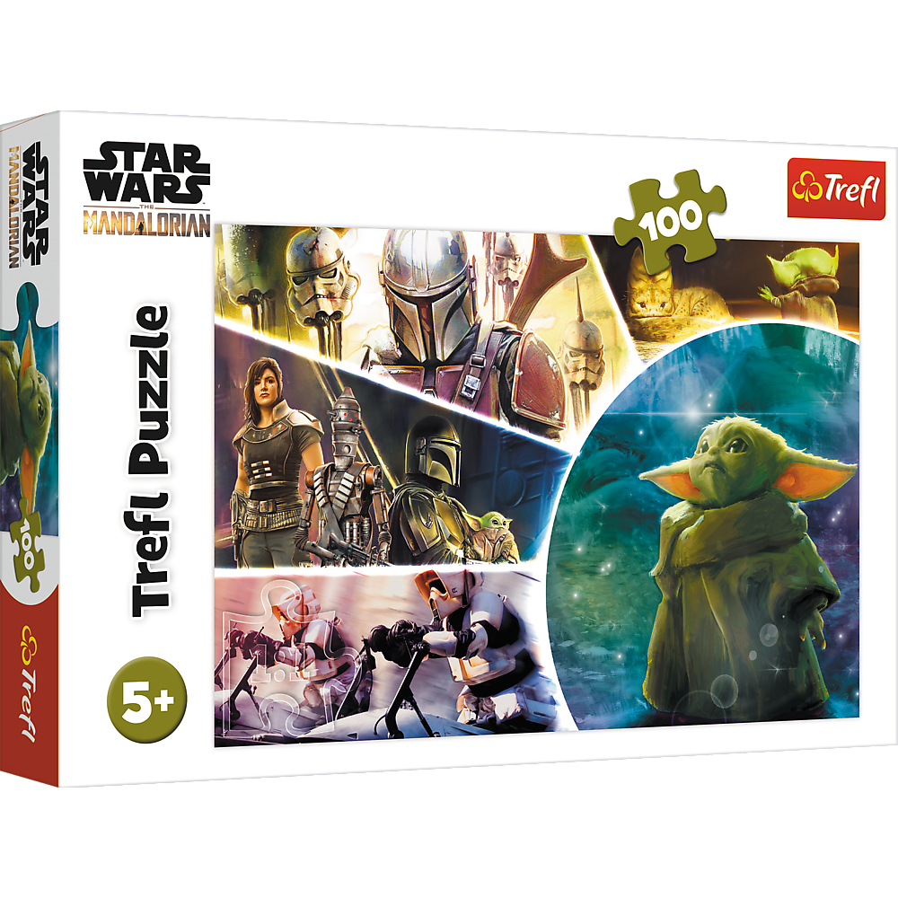 Trefl Puzzle Star Wars The Mandalorian 100 Peças +5 Anos