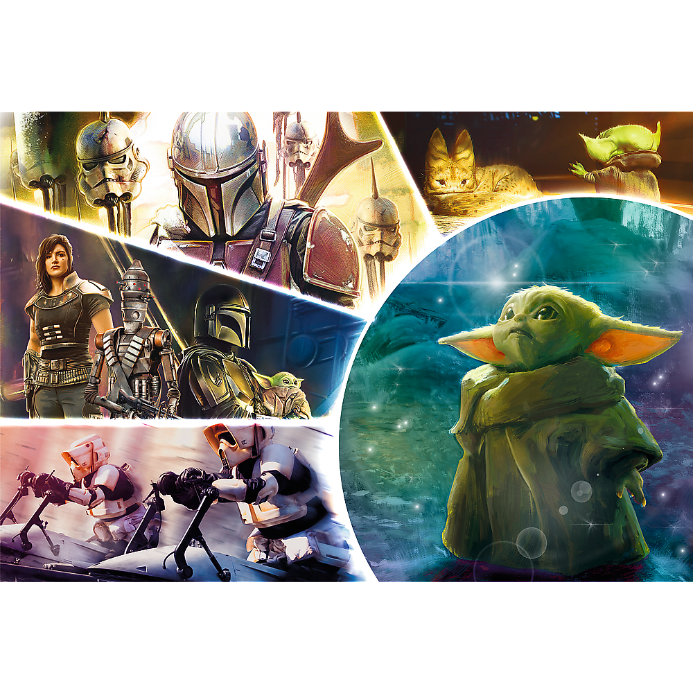 Trefl Puzzle Star Wars The Mandalorian 100 Peças +5 Anos