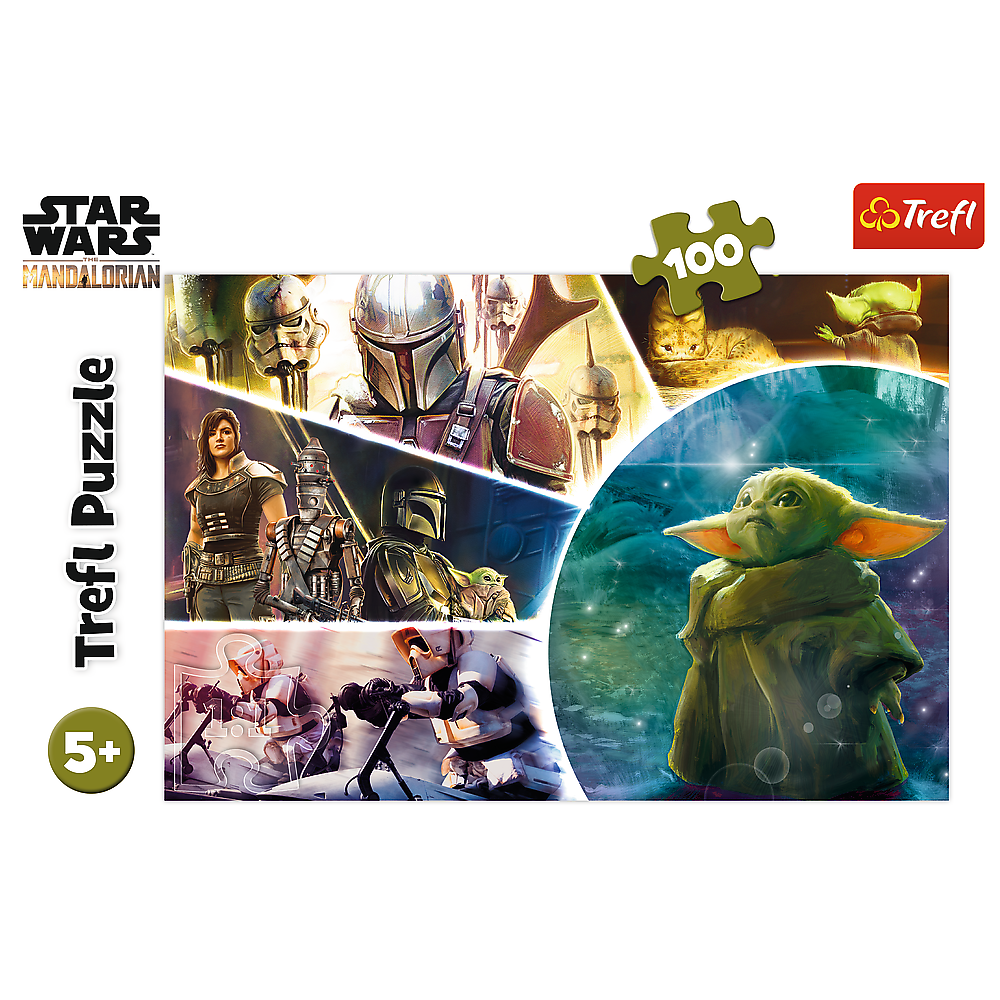 Trefl Puzzle Star Wars The Mandalorian 100 Peças +5 Anos