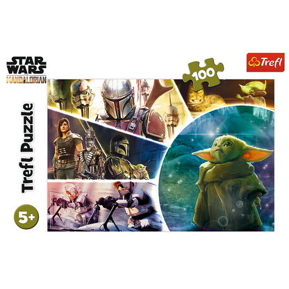Trefl Puzzle Star Wars The Mandalorian 100 Peças +5 Anos