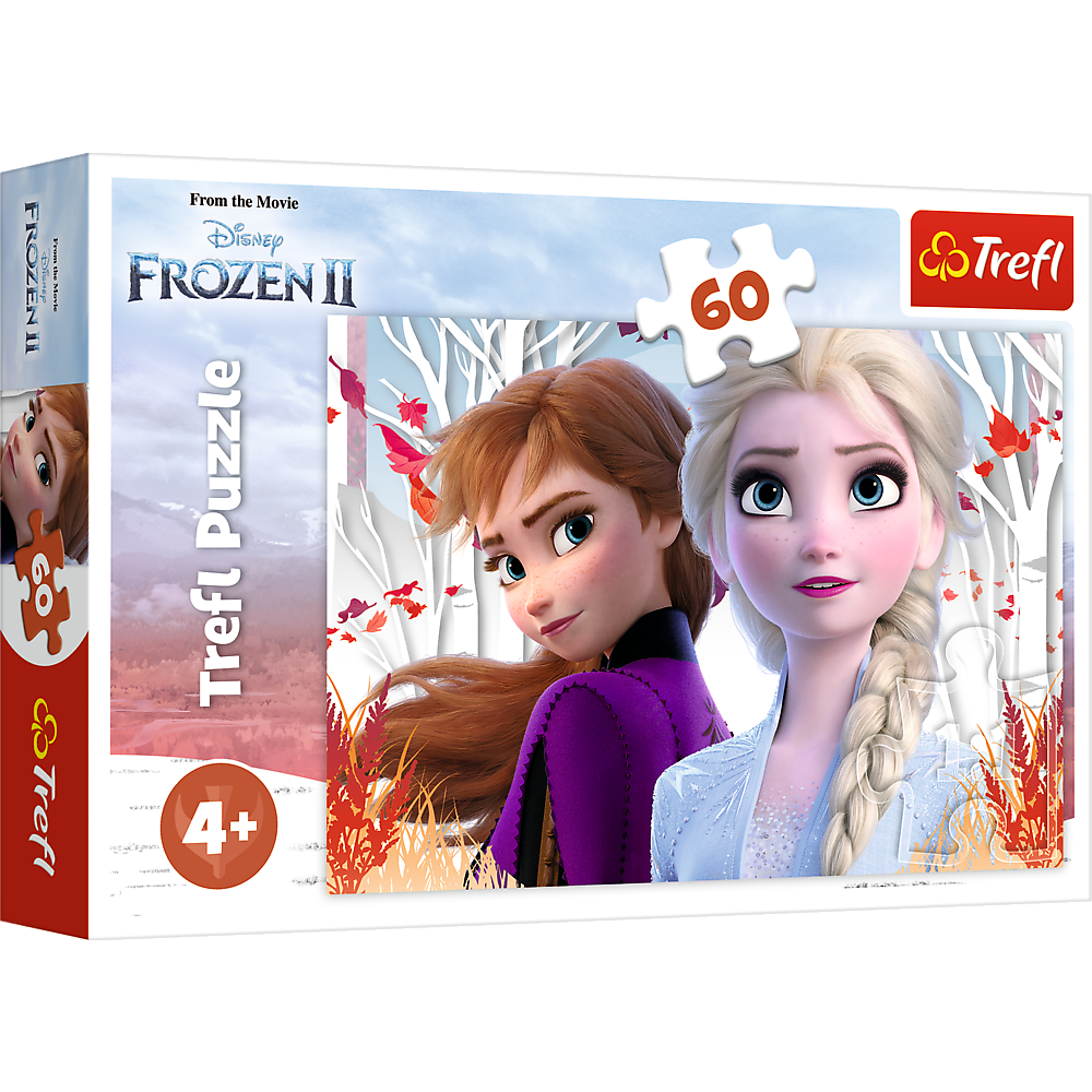 Puzzle Frozen Anna Elsa 60pcs