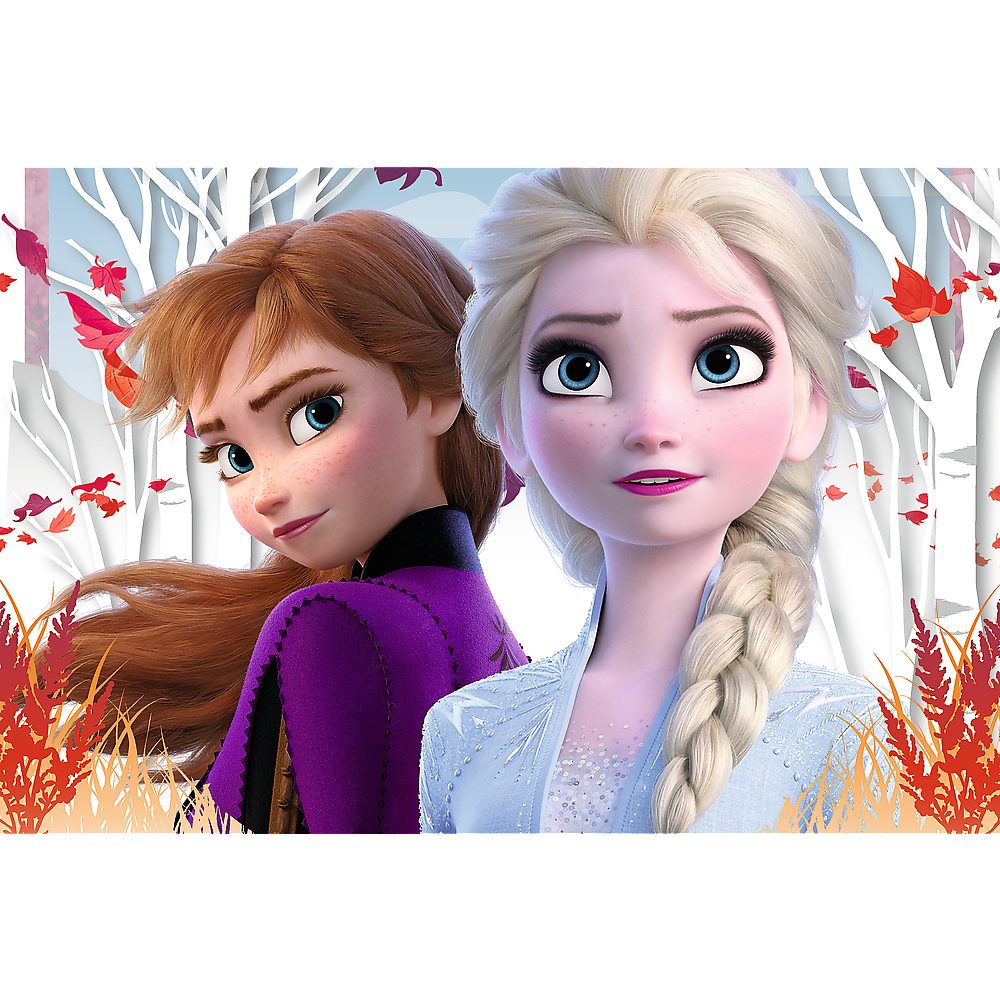 Puzzle Frozen Anna Elsa 60pcs