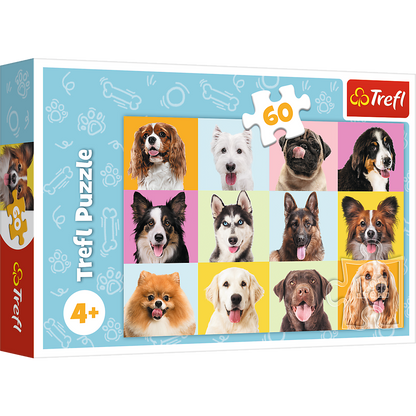 Puzzle Cachorrinhos 60pcs