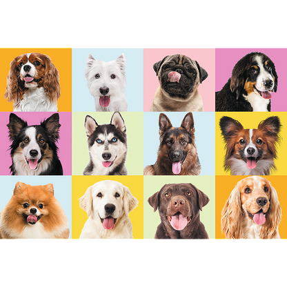 Puzzle Cachorrinhos 60pcs
