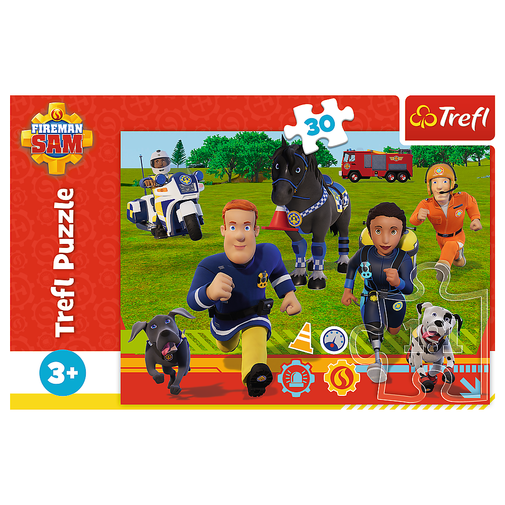 Puzzle Bombeiro Sam 30pcs