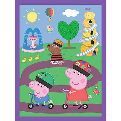 Puzzle 2 em 1 + Memo Peppa Pig