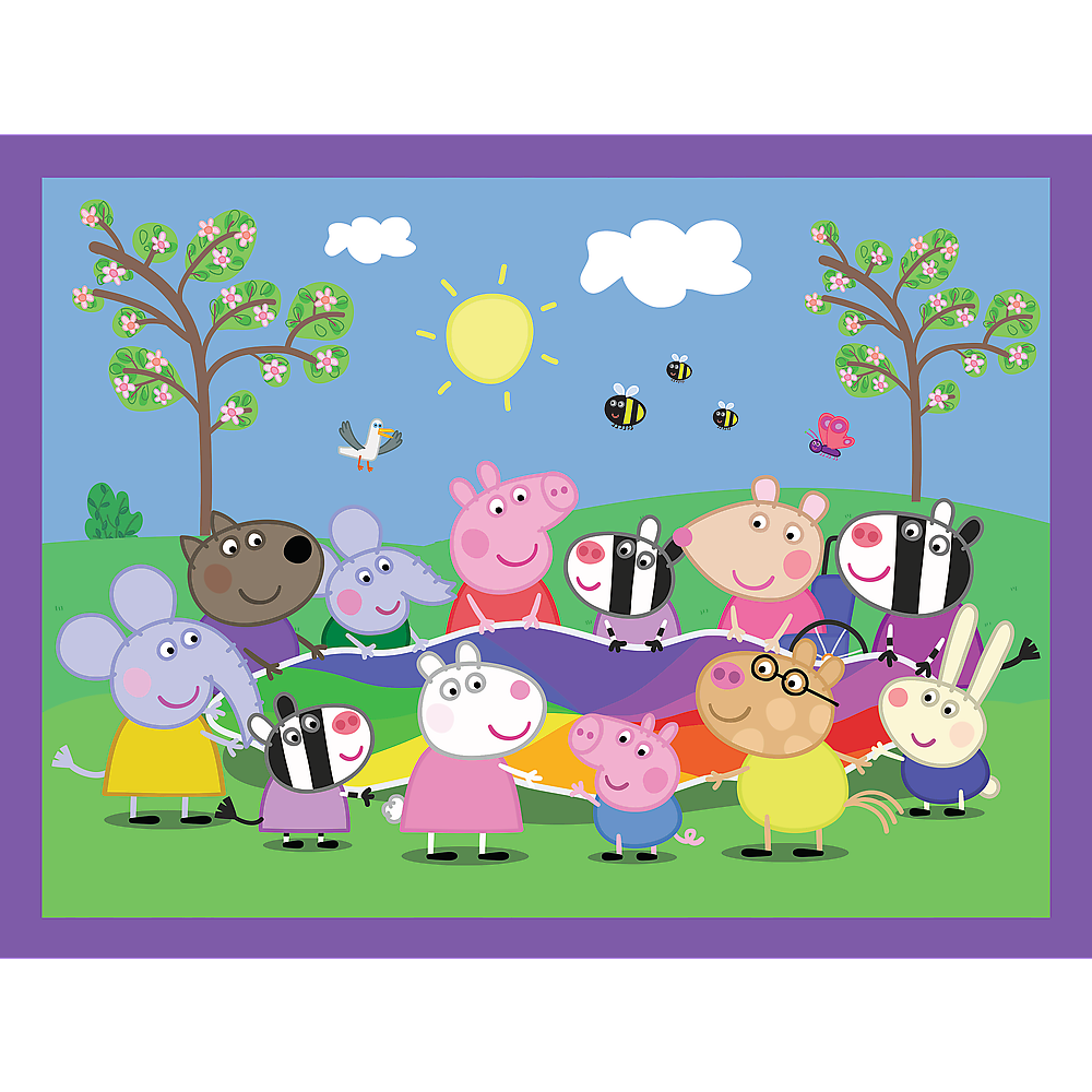 Puzzle 2 em 1 + Memo Peppa Pig